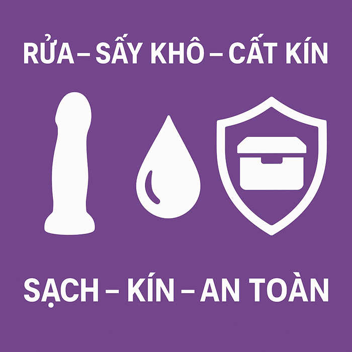 Cách vệ sinh sextoy theo từng chất liệu